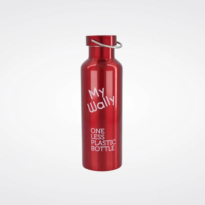 My Wally Stainless Steel Bottle - Red